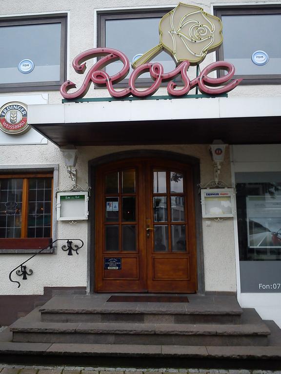 Aparthotel Goldene Rose Ebersbach an der Fils Exterior foto